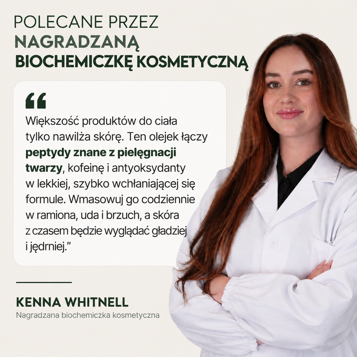 Ujędrniający olejek z peptydami – 240 ml