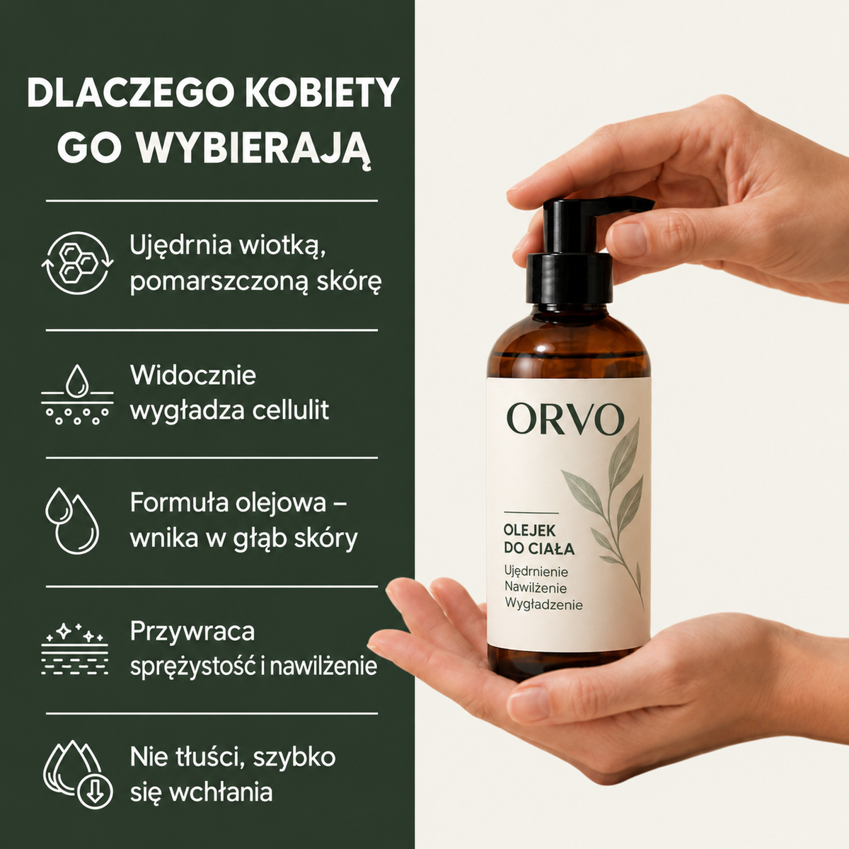 Ujędrniający olejek z peptydami – 240 ml