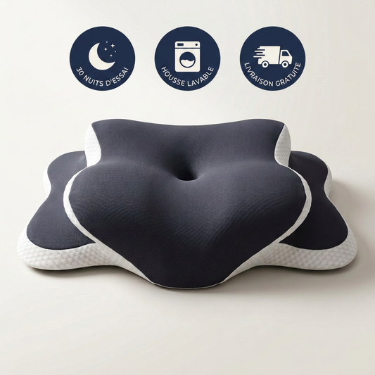 ORVO — Oreiller cervical ergonomique à mémoire de forme