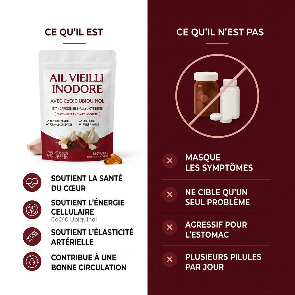extrait ail vieilli