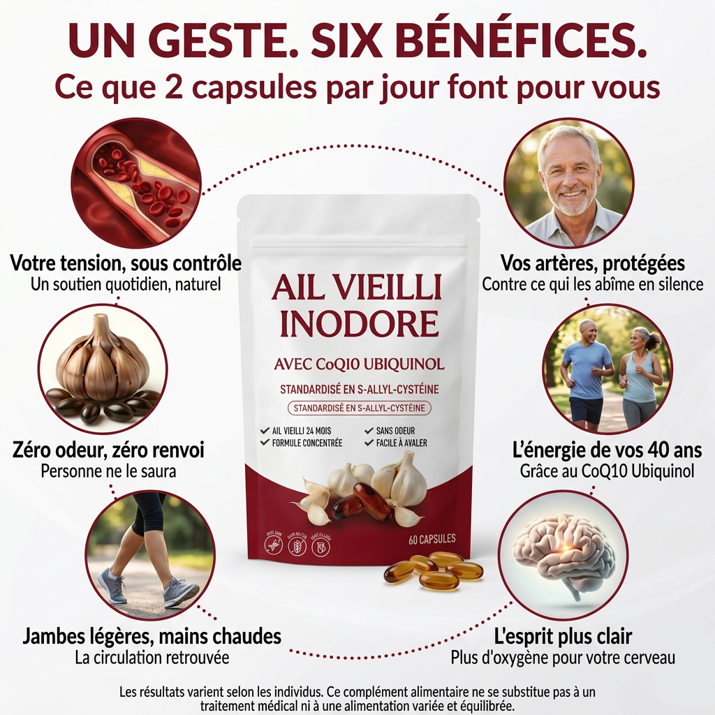 extrait ail vieilli