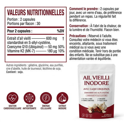 extrait ail vieilli