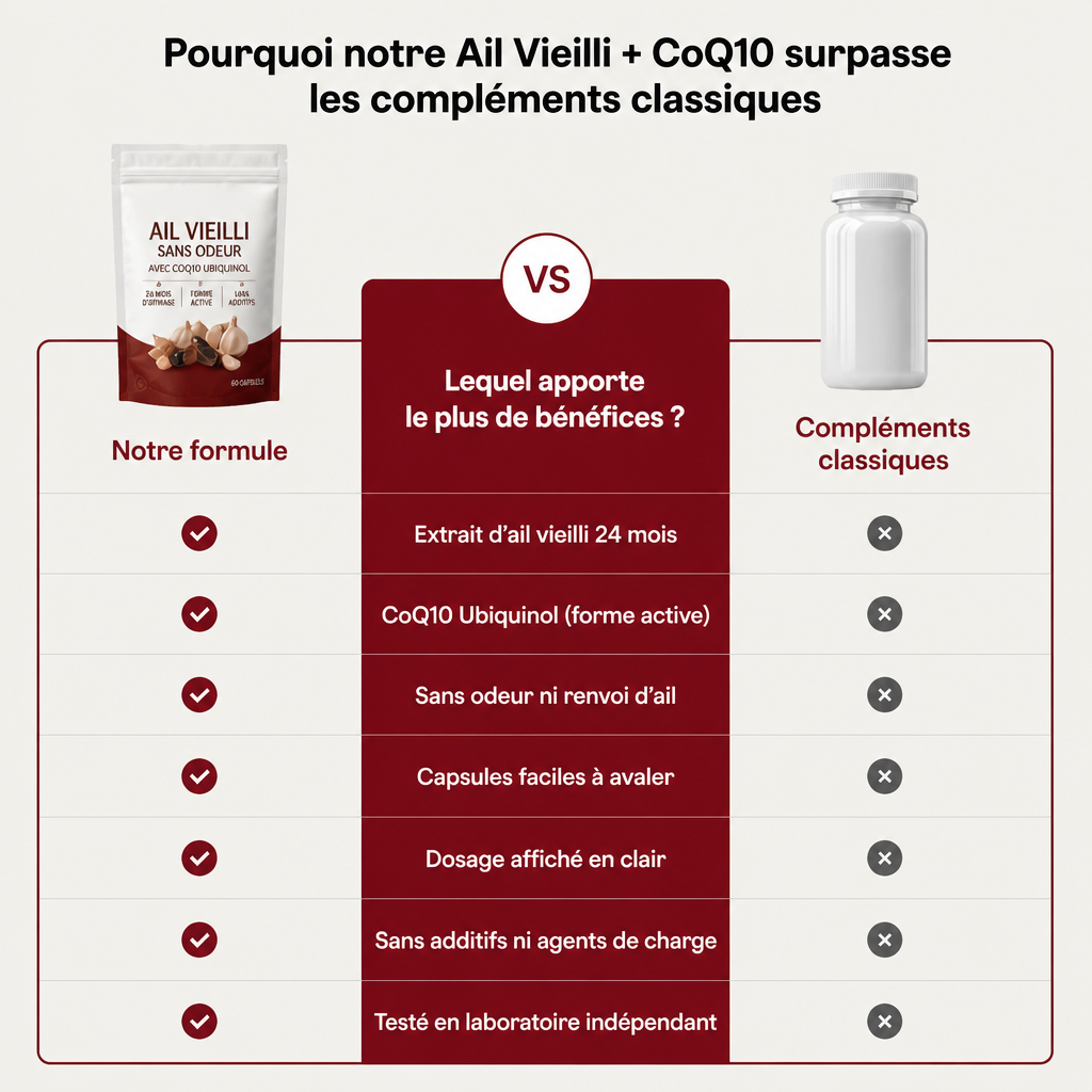 extrait ail vieilli